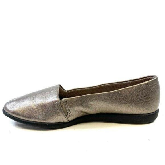 Dr Scholl's Truly Pewter Memory Foam Comfort Flats - Picture 4 of 6